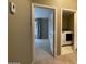 Hallway view of bedroom and laundry room at 3930 W Monterey St # 115, Chandler, AZ 85226