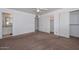 Spacious bedroom with closet and easy access to attached bathroom at 6041 E Colby St, Mesa, AZ 85205