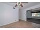 Dining area with tile flooring offers access to other living spaces in the home at 6041 E Colby St, Mesa, AZ 85205