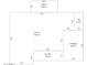 Floor plan showing the layout of the house, including room dimensions and square footage at 6041 E Colby St, Mesa, AZ 85205