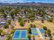 Picturesque park with tennis courts, basketball courts, and green spaces offers various recreational activities at 617 W Gibraltar Ln, Phoenix, AZ 85023