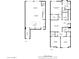 Detailed floor plan showcasing the layout of the home, including room dimensions and configurations at 7343 E Casitas Del Rio Dr, Scottsdale, AZ 85255