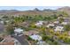 Expansive aerial shot showcasing homes in the area, complemented by golf course views at 845 E Village Circle S Dr, Phoenix, AZ 85022