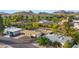 Overhead angle highlighting the home's landscaping and neighborhood at 845 E Village Circle S Dr, Phoenix, AZ 85022