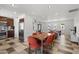 Open concept dining area adjacent to the kitchen and living room, great for entertaining at 845 E Village Circle S Dr, Phoenix, AZ 85022
