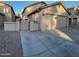 Single Gathering home with a detached garage, long driveway, and fenced-in courtyard at 921 S Val Vista Dr # 28, Mesa, AZ 85204