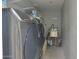 Modern laundry room with sink, cabinet space, and washer/dryer hookups at 921 S Val Vista Dr # 28, Mesa, AZ 85204