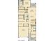 Detailed floor plan showcasing the layout with owner's suite, bedrooms, kitchen, and living spaces at 9728 E Twinkle Ave, Mesa, AZ 85212