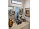 Beautiful bathroom with a lovely vessel sink, large mirror, and decorative touches at 15252 N 100 St # 1146, Scottsdale, AZ 85260