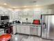 Beautifully updated kitchen features stainless steel appliances, neutral cabinets, and lots of counter space at 15252 N 100 St # 1146, Scottsdale, AZ 85260
