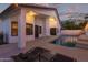 Backyard pool area with lounge chairs and covered patio, perfect for relaxation and outdoor entertaining at 16014 S 13Th Way, Phoenix, AZ 85048