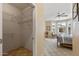 Walk-in closet with wire shelving and space for storage at 20307 N Painted Sky Dr, Surprise, AZ 85374