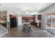Open kitchen featuring a view of the stairway and a slider to the backyard at 23955 W La Salle St, Buckeye, AZ 85326