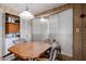 The kitchen includes a dining area, appliances, wood cabinets, and a laundry area at 303 S Recker Rd # 29, Mesa, AZ 85206