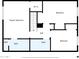 Floor plan features the Primary bedroom, three bathrooms, two bedrooms, and a walk-in closet at 4208 N Parkway Ave, Scottsdale, AZ 85251