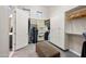 Custom walk-in closet with built-in shelving and ample storage space at 4684 E Coachwhip Rd, Cave Creek, AZ 85331