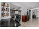 Spacious dining area with modern appliances, a kitchen and a workstation at 706 E Washington St # 207, Phoenix, AZ 85034