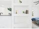 Stylish built-in niche adding character to this bedroom space at 7101 W Beardsley Rd # 621, Glendale, AZ 85308