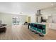 Stylish kitchen flows into the living space and offers pool views at 8725 E Coronado Rd, Scottsdale, AZ 85257
