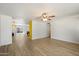 Open-concept living area with tile flooring and easy access to kitchen and pool at 8725 E Coronado Rd, Scottsdale, AZ 85257