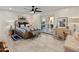Comfortable bedroom with a walkout to a relaxing covered patio at 11119 W Mountain View Rd, Sun City, AZ 85351