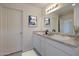 Bright bathroom with double vanity, granite countertop, and modern fixtures at 1201 N 13Th St, Coolidge, AZ 85128