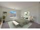Spacious primary bedroom with natural light and stylish decor at 1201 N 13Th St, Coolidge, AZ 85128