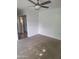 Neutral bedroom with fan and carpet, ready for personalization at 2333 E Southern Ave # 2037, Tempe, AZ 85282
