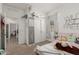 Bright bedroom featuring a closet and adorned with charming animal-themed decor and playful accents at 14114 W Surrey Dr, Surprise, AZ 85379