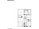 Well-designed second-floor plan with primary suite, loft, laundry room, and additional bedrooms at 1549 E Eleana Ln, Gilbert, AZ 85298
