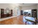 Bright living room featuring hardwood floors, high ceilings and dining area at 17806 N 54Th Ln, Glendale, AZ 85308