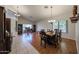 Bright living room featuring hardwood floors and lots of sunlight at 17806 N 54Th Ln, Glendale, AZ 85308