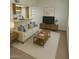 Stylishly furnished living room with an open kitchen view and lots of sunshine at 5139 E Tano St, Phoenix, AZ 85044