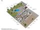 Detailed 3D floor plan of a home with labeled rooms, including bedrooms, bathrooms, kitchen, and living areas at 5837 E Presidio Rd, Scottsdale, AZ 85254