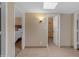 Hallway showing the entrances to the bedroom and the bathroom at 5837 E Presidio Rd, Scottsdale, AZ 85254