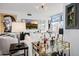 Cozy living room featuring a full bar and relaxing seating at 7180 E Kierland Blvd # 316, Scottsdale, AZ 85254