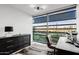 Office space boasting a large window with stunning city views and a stylish desk at 7180 E Kierland Blvd # 316, Scottsdale, AZ 85254