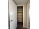 Spacious closet with multiple shelves for storage to help keep things tidy and organized at 8115 N 56Th Ave, Glendale, AZ 85302