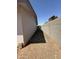 Narrow side yard with brick walkways to a backyard gate at 8115 N 56Th Ave, Glendale, AZ 85302