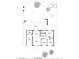 Detailed floor plan showcasing the layout of the home with room dimensions and patio areas at 830 E Orchid Ln, Phoenix, AZ 85020