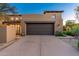 Charming desert home with a spacious driveway, a two-car garage, and mature landscaping at 9270 E Thompson Peak Pkwy # 367, Scottsdale, AZ 85255