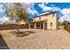 A spacious backyard with plenty of room for outdoor activities and relaxation at 1176 N 169Th Ave, Goodyear, AZ 85338