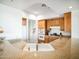 Bright kitchen featuring granite countertops, white cabinets, and stainless steel appliances at 14850 E Grandview Dr # 204, Fountain Hills, AZ 85268