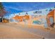 A vibrant mural depicting the history of Gilbert, Arizona, providing an artistic outdoor experience at 960 W Hudson Way, Gilbert, AZ 85233
