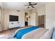 Spacious main bedroom offering an en-suite bathroom and access to other rooms at 1061 E Linda Ln, Gilbert, AZ 85234