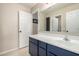 A bright and tidy bathroom is equipped with a single sink at 12300 N 142Nd Ln, Surprise, AZ 85379