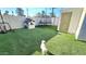 Spacious backyard featuring a trampoline, playhouse, and lush artificial turf for a kid-friendly environment at 1520 W Encanto Blvd, Phoenix, AZ 85007