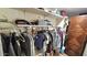 Walk in closet with clothing rack and upper shelves, offering ample storage at 1520 W Encanto Blvd, Phoenix, AZ 85007