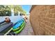 Narrow side yard, great for storage, adjacent to the house at 1520 W Encanto Blvd, Phoenix, AZ 85007