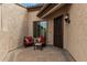 Inviting patio area with comfortable seating, perfect for relaxing and enjoying the outdoors at 1813 N Trowbridge --, Mesa, AZ 85207